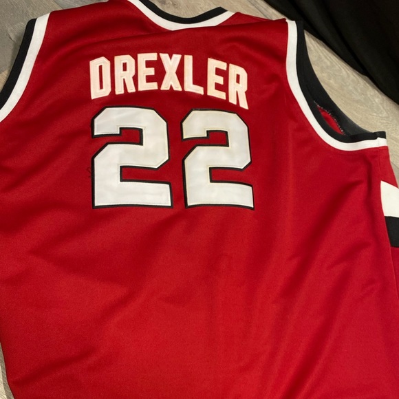 Like New Mitchell and Ness Swingman Drexler Blazers Throwback wNEW Matching Hat. - Picture 5 of 7